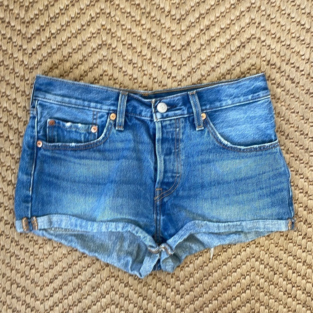 Levi's - Classic Denim Shorts - Blue - 27